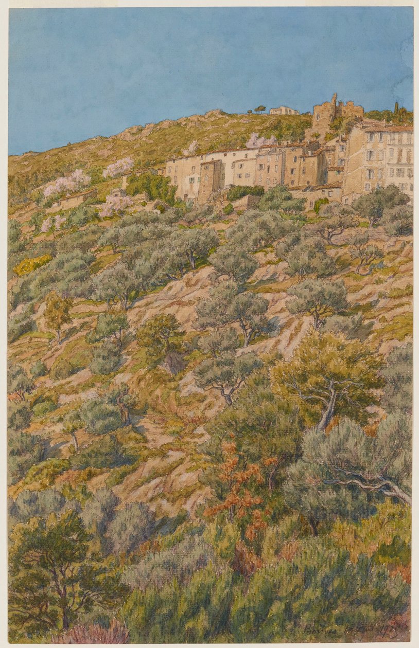 Bormes by Henri Rivière