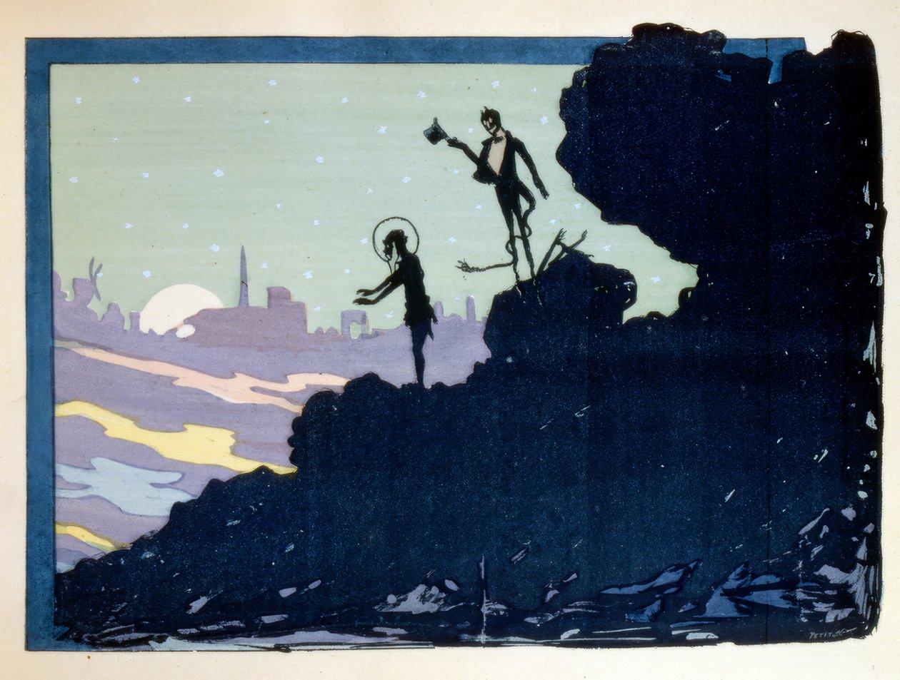 The Temptations of Saint Anthony by Henri Rivière