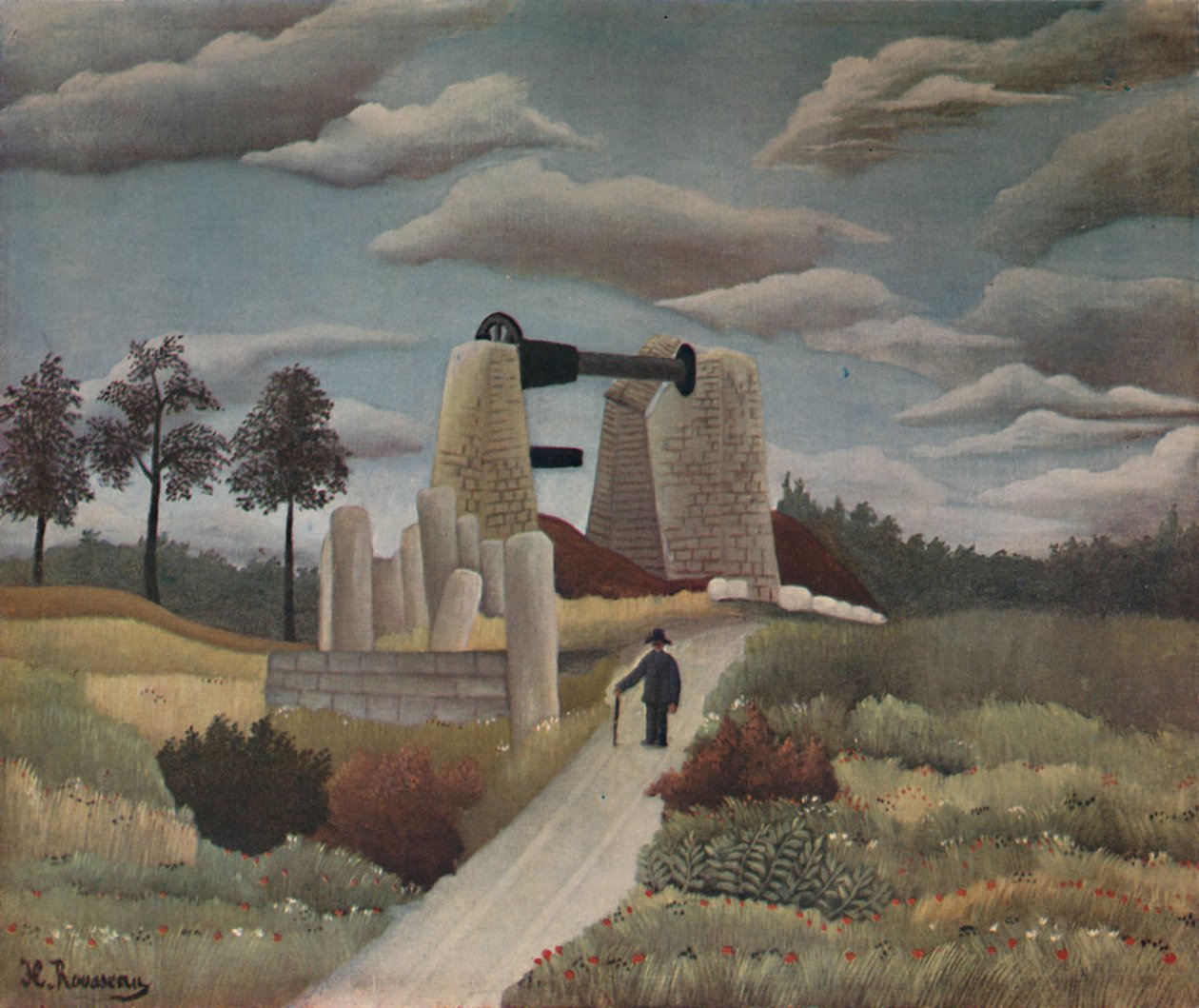 The Quarry by Henri Rousseau: Premium art reproduction