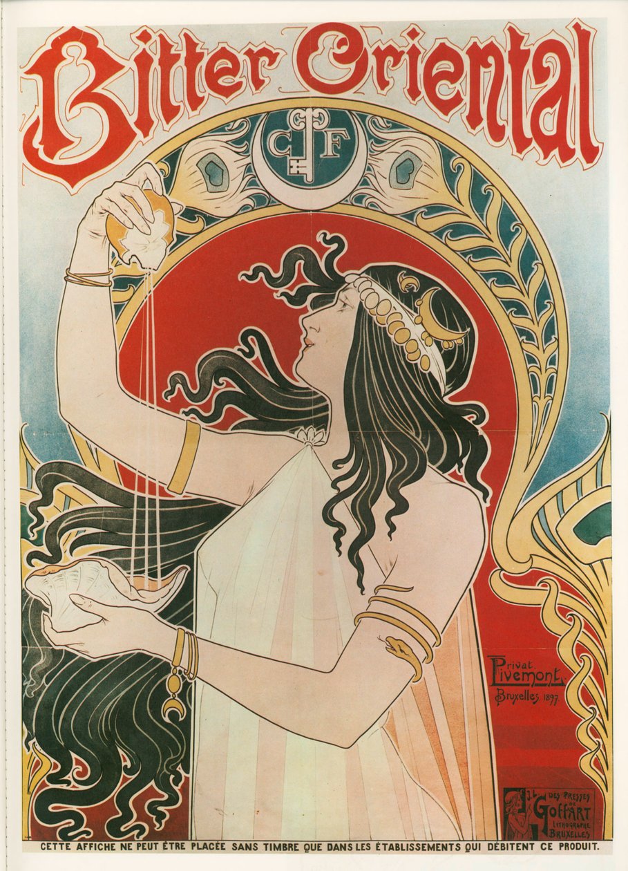 Bitter Oriental by Henri Theodore Privat-Livemont