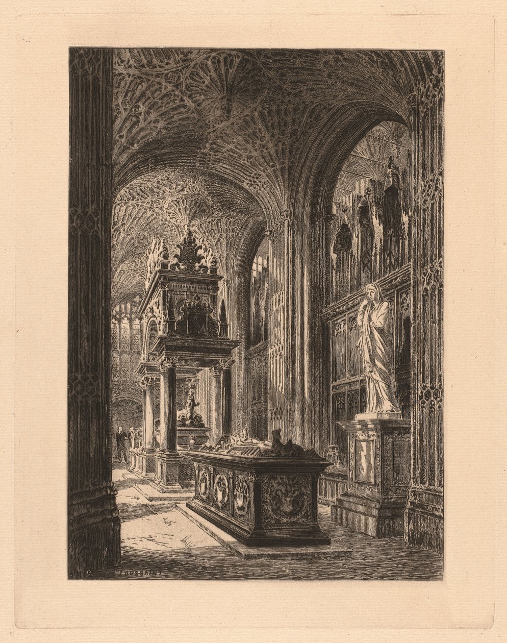 Westminster, Henry VII Chapel by Henri Toussaint