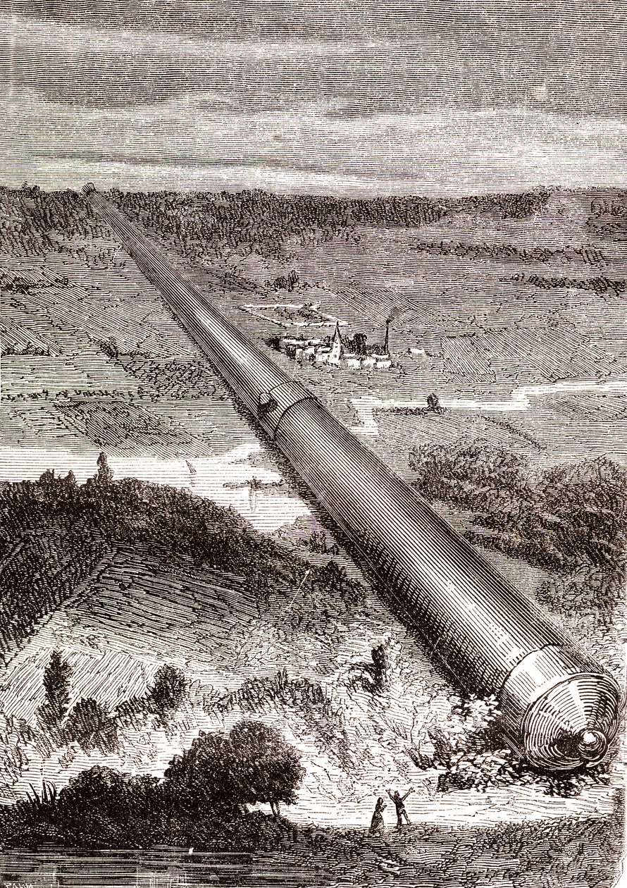 The Giant Space Gun from J.T. Maston by Henri de Montaut