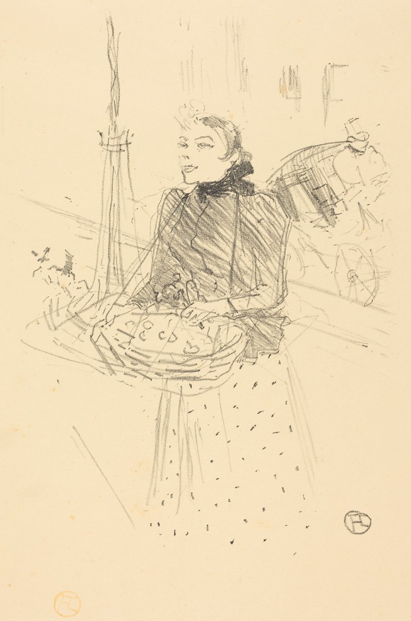 Buy My Beautiful Violets by Henri de Toulouse-Lautrec