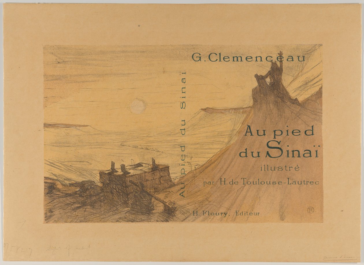 At the Foot of Sinai by Henri de Toulouse-Lautrec