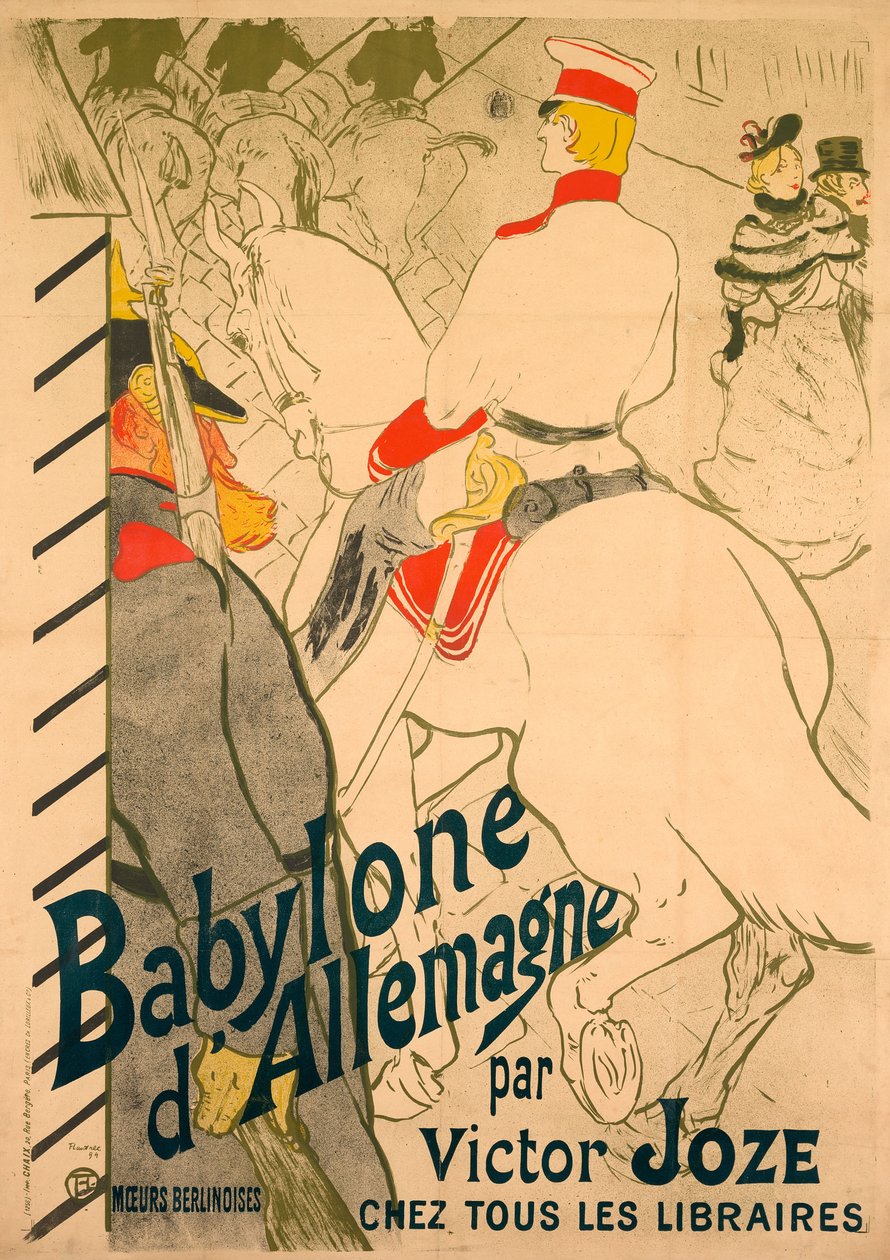 Babylon of Germany by Henri de Toulouse-Lautrec