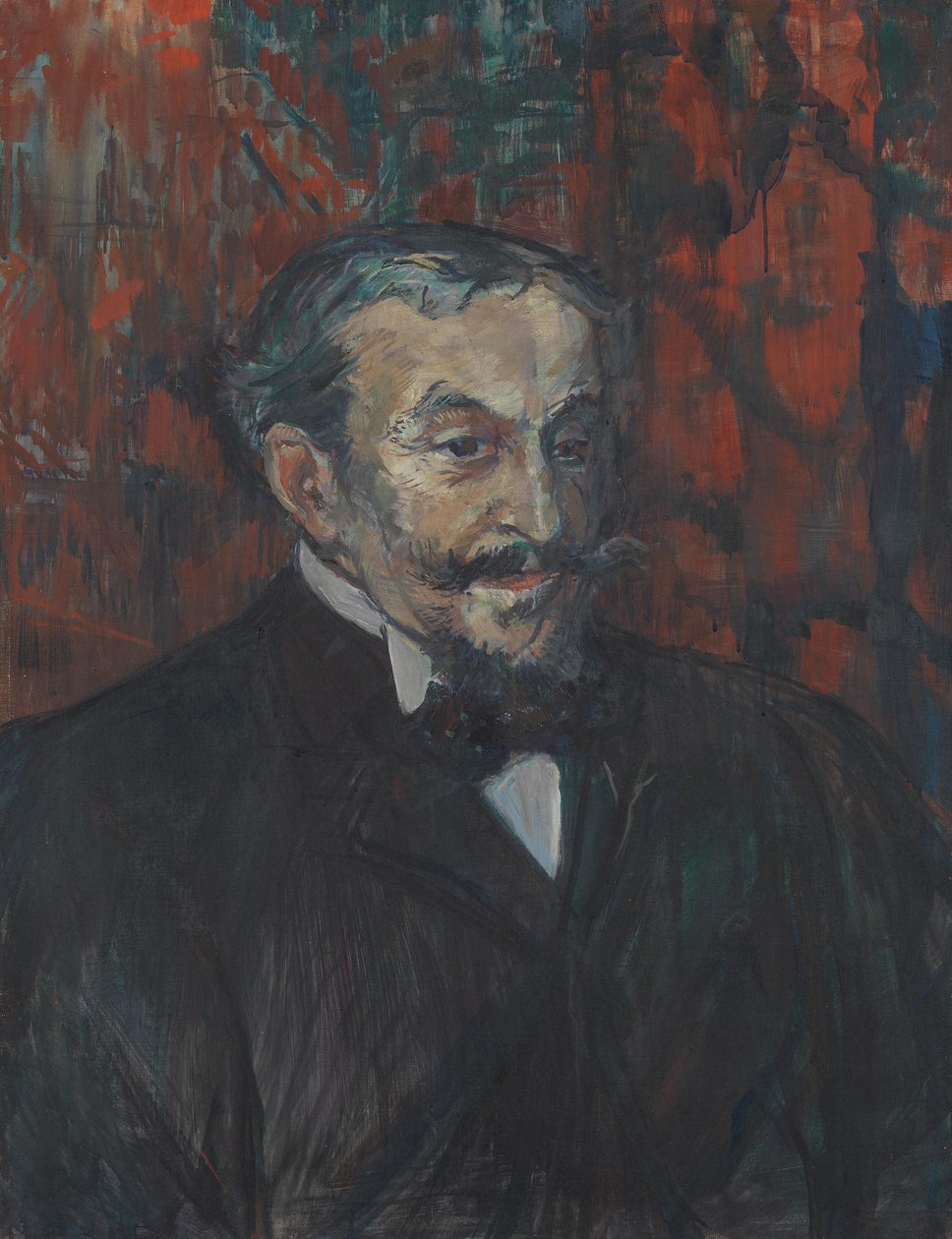 Portrait of a Gentleman (Georges de Villéchenon) by Henri de Toulouse-Lautrec