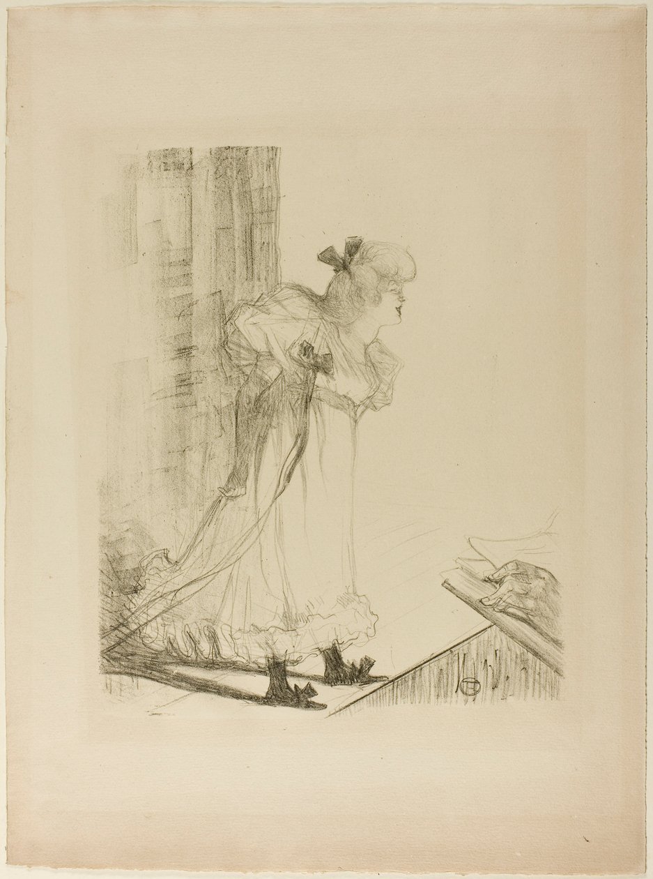 Cabaret Singer by Henri de Toulouse-Lautrec