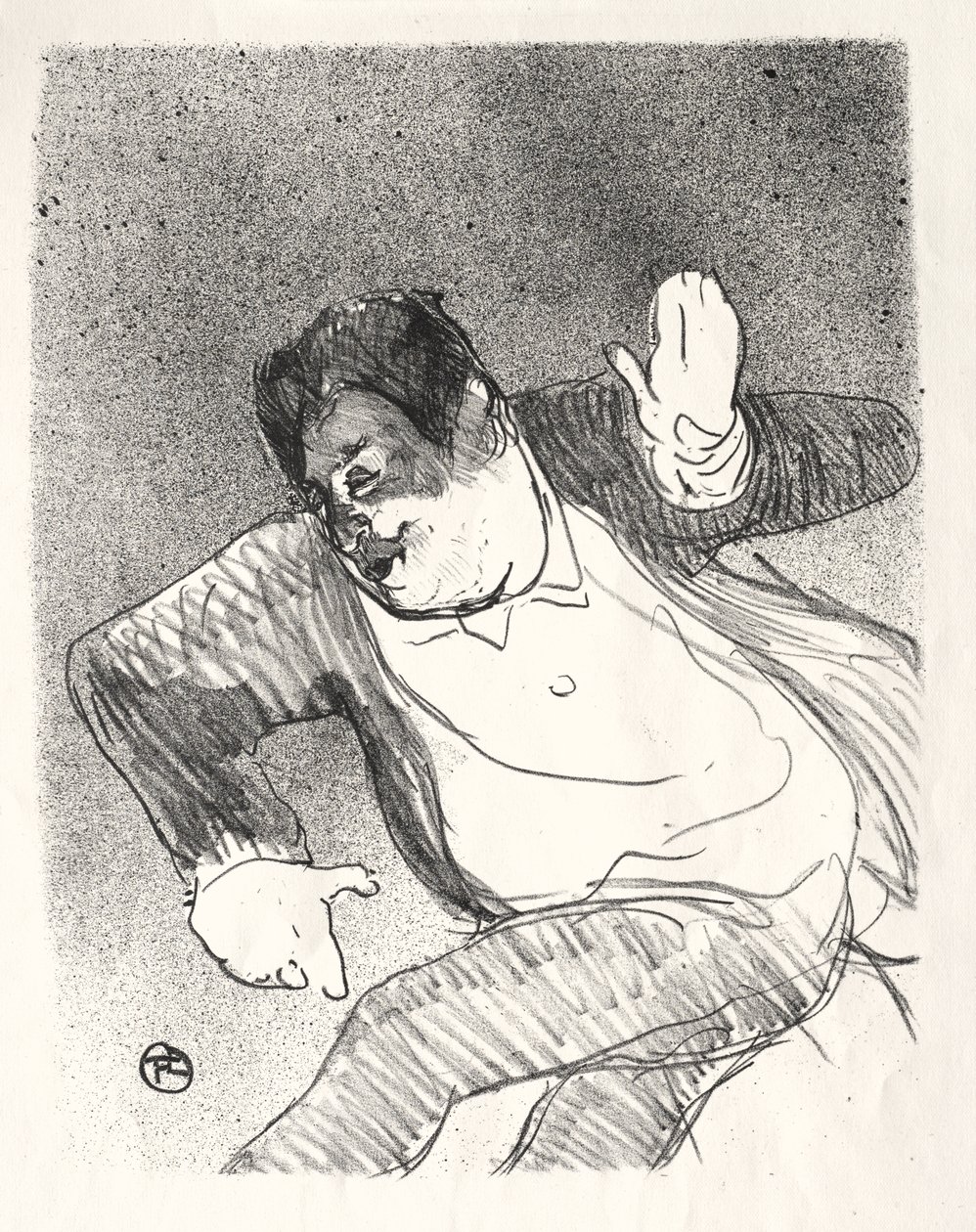 Caudieux by Henri de Toulouse-Lautrec