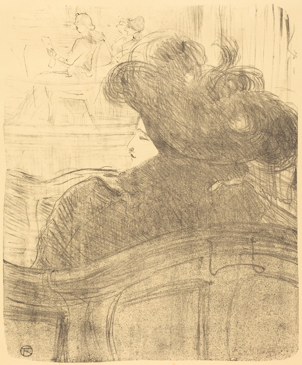 Cléo de Mérode by Henri de Toulouse-Lautrec