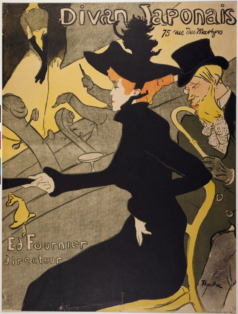 Divan Japonais by Henri de Toulouse-Lautrec