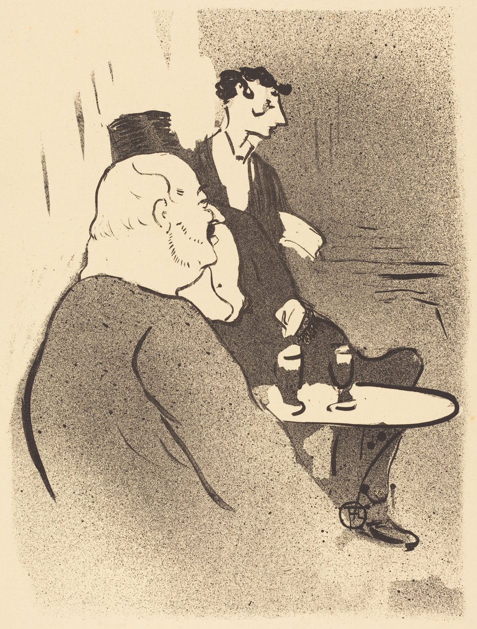 Ducarre at the Ambassadors by Henri de Toulouse-Lautrec