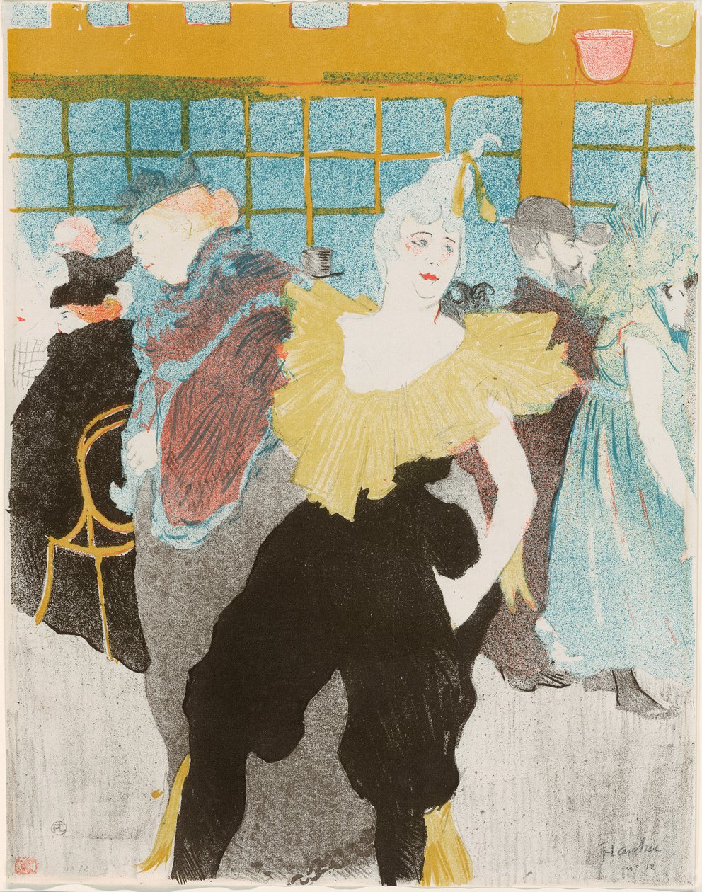 Elles: The Clownesse by Henri de Toulouse-Lautrec