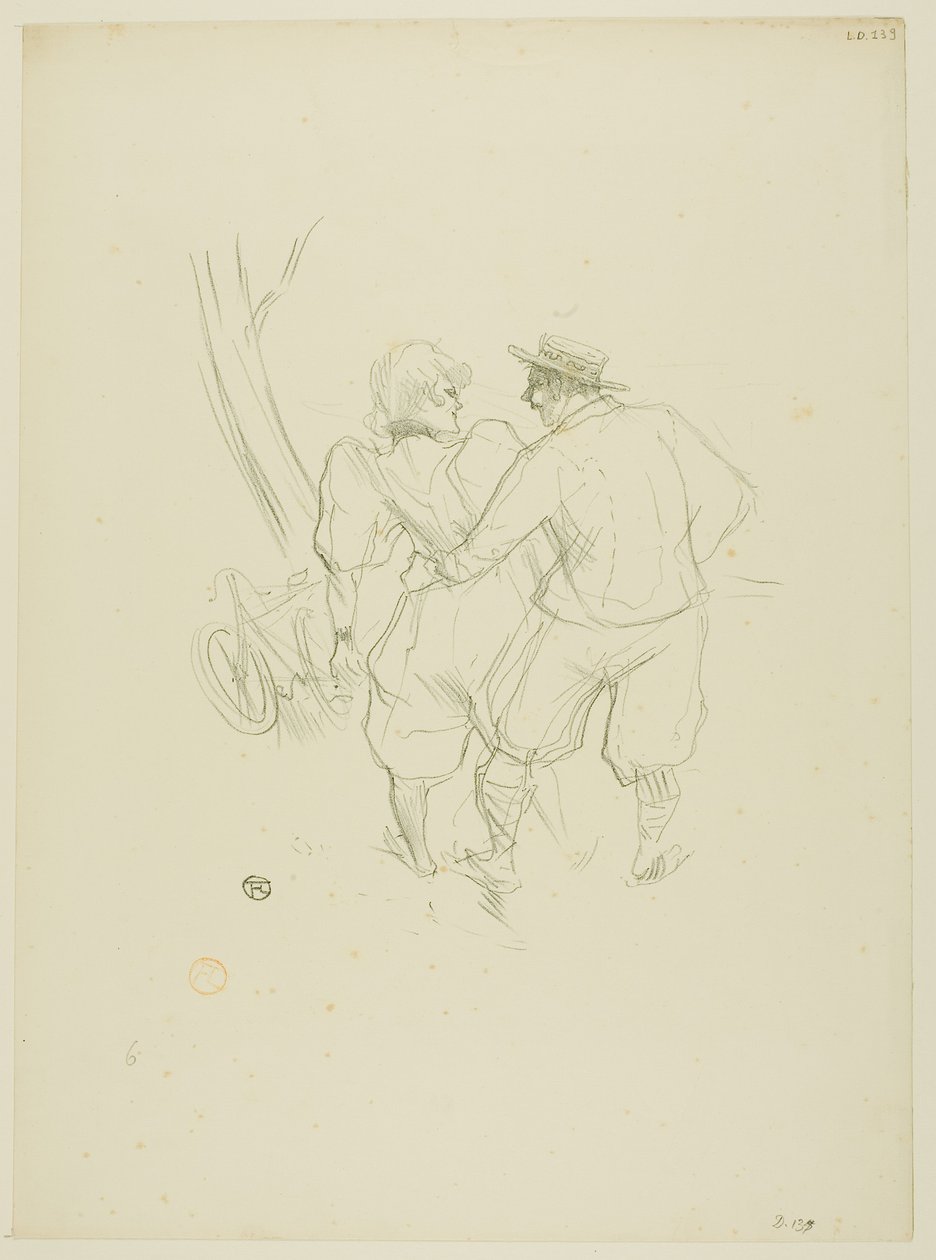 Floréal, from Mélodies de Désiré Dihau by Henri de Toulouse-Lautrec