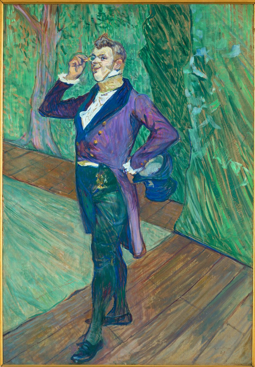 Henry Samary, of the Comedie Francaise by Henri de Toulouse-Lautrec