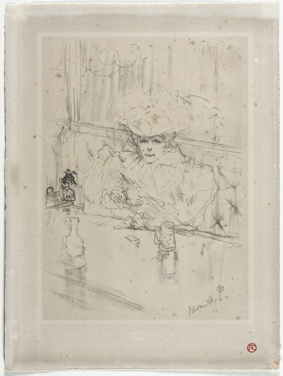 In the Hanneton by Henri de Toulouse-Lautrec