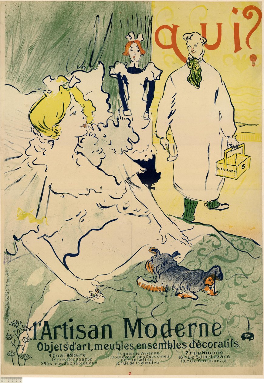 The Modern Artisan by Henri de Toulouse-Lautrec