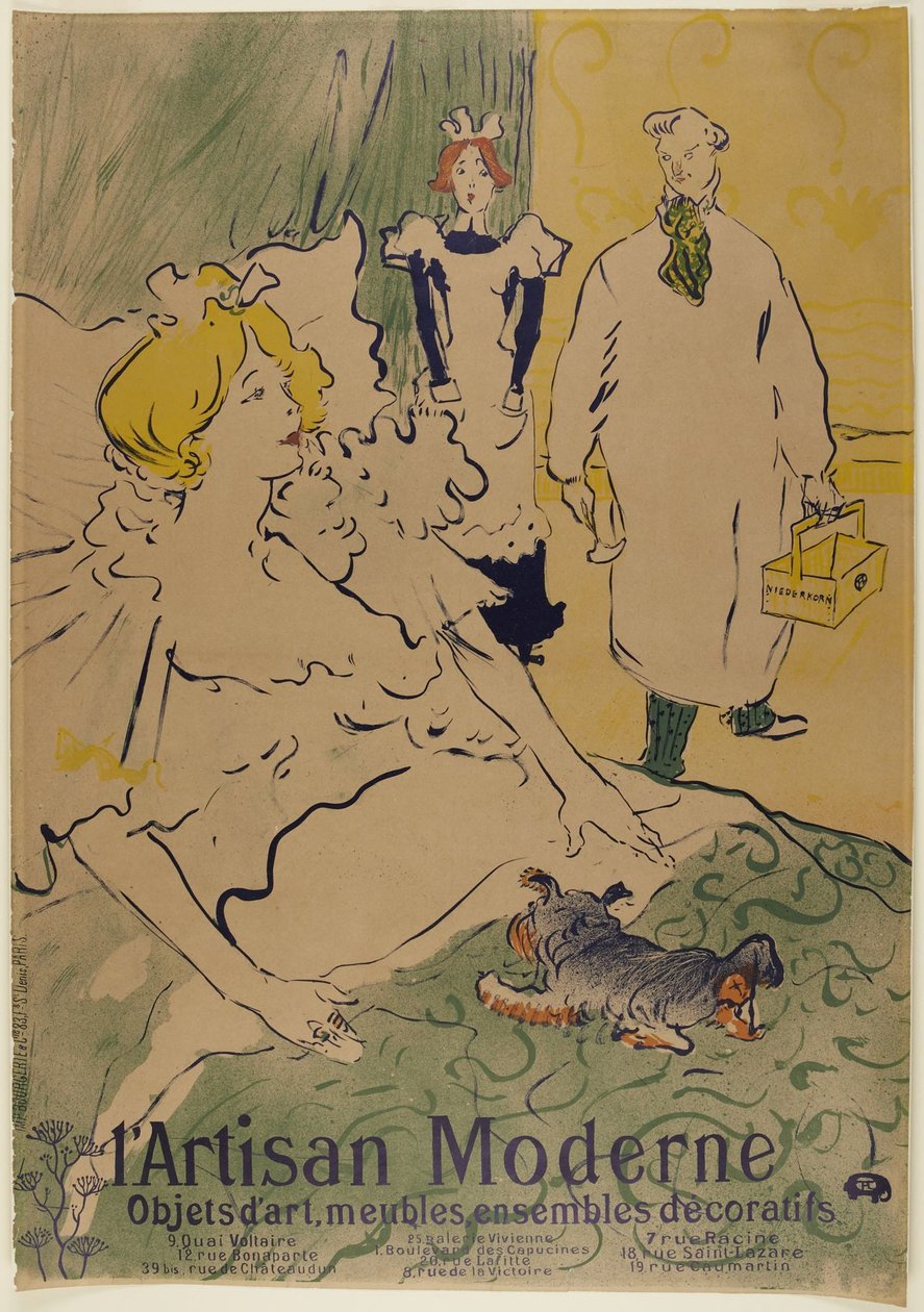 The Modern Craftsman by Henri de Toulouse-Lautrec