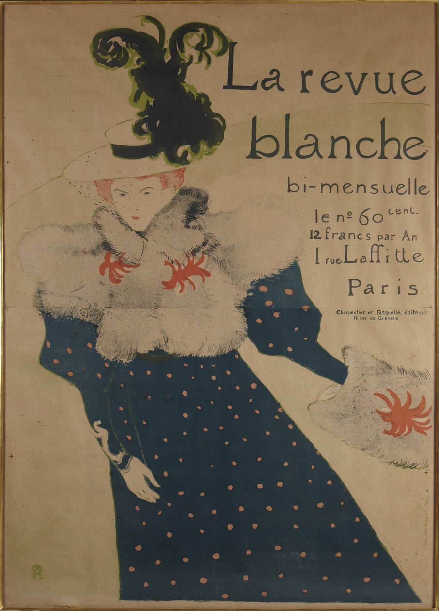 The White Review by Henri de Toulouse-Lautrec