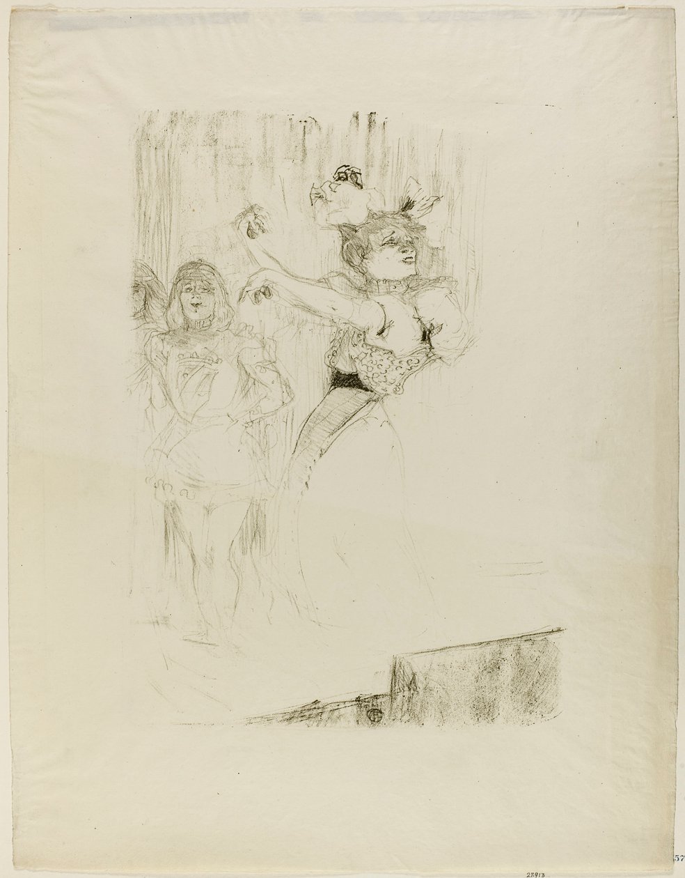 Lender Dancing the Bolero in Chilpéric by Henri de Toulouse-Lautrec