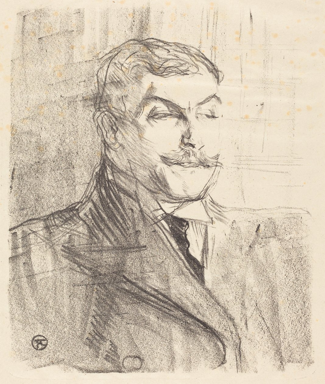 Lucien Guitry by Henri de Toulouse-Lautrec