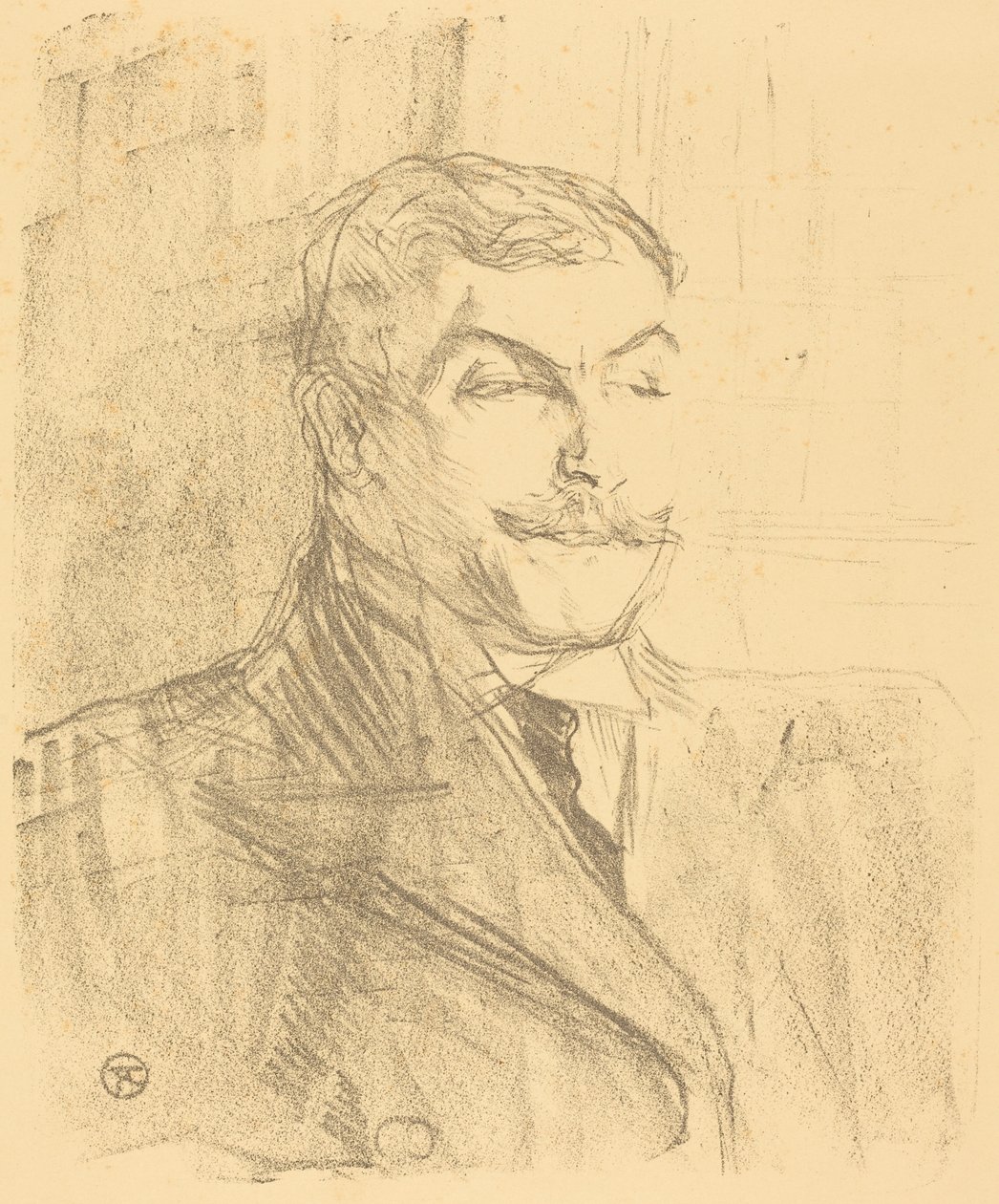 Lucien Guitry by Henri de Toulouse-Lautrec