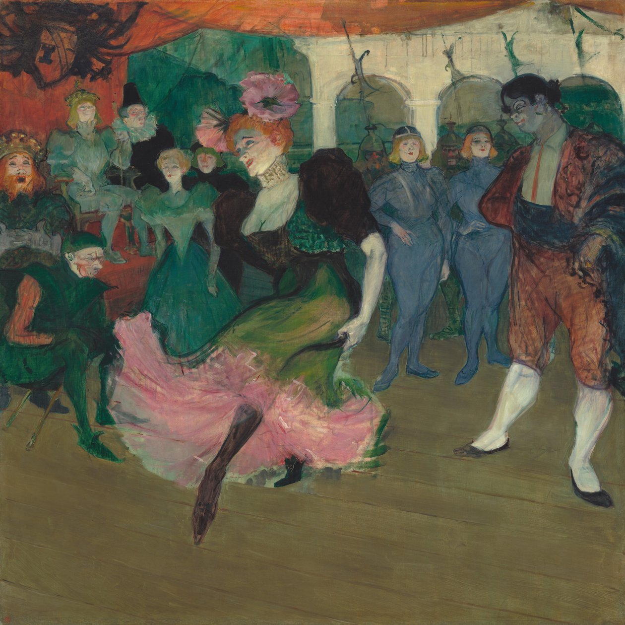 Marcelle Lender Dancing the Bolero in "Chilpéric" by Henri de Toulouse-Lautrec