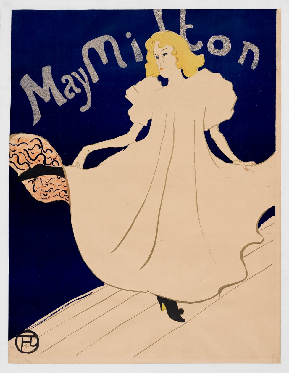 May Milton by Henri de Toulouse-Lautrec