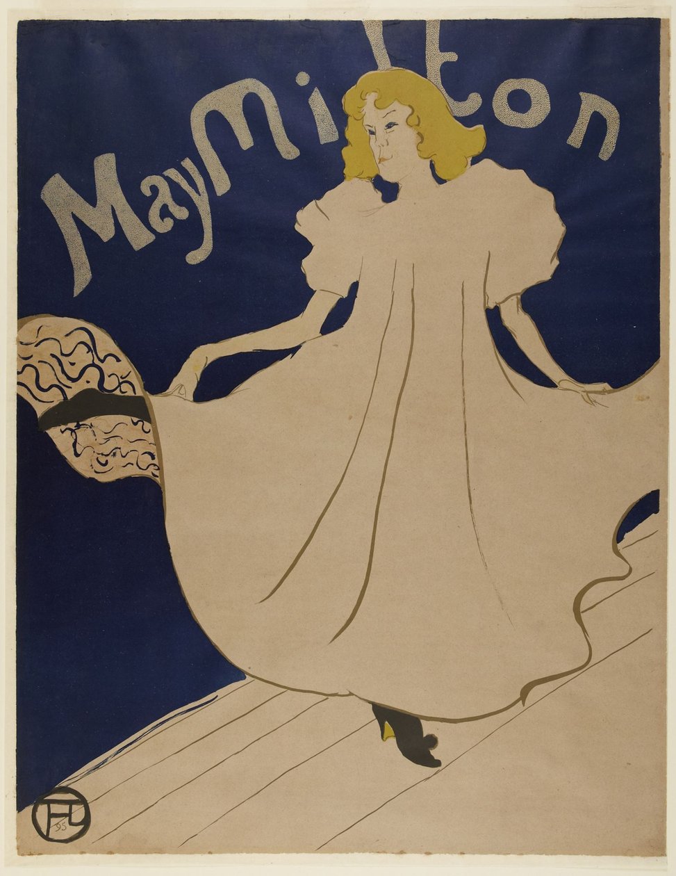 May Milton by Henri de Toulouse-Lautrec