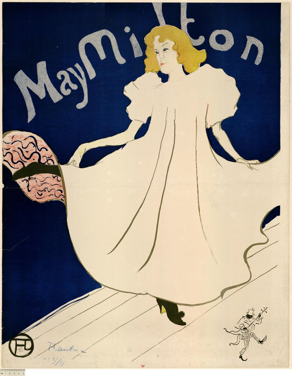May Milton by Henri de Toulouse-Lautrec