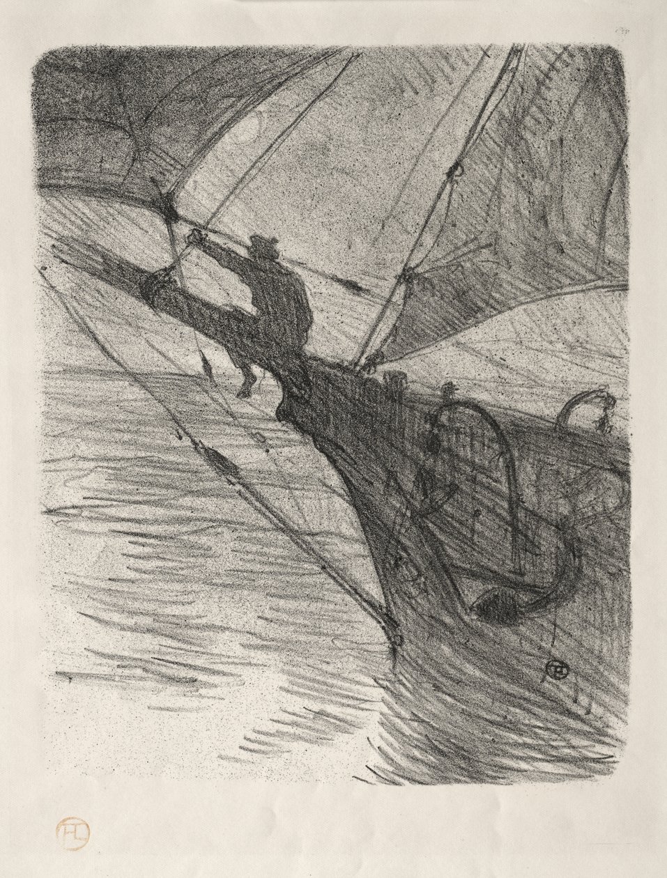 Ocean Night by Henri de Toulouse-Lautrec