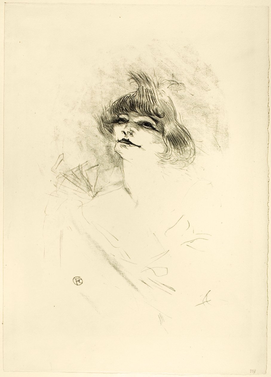Polaire by Henri de Toulouse-Lautrec