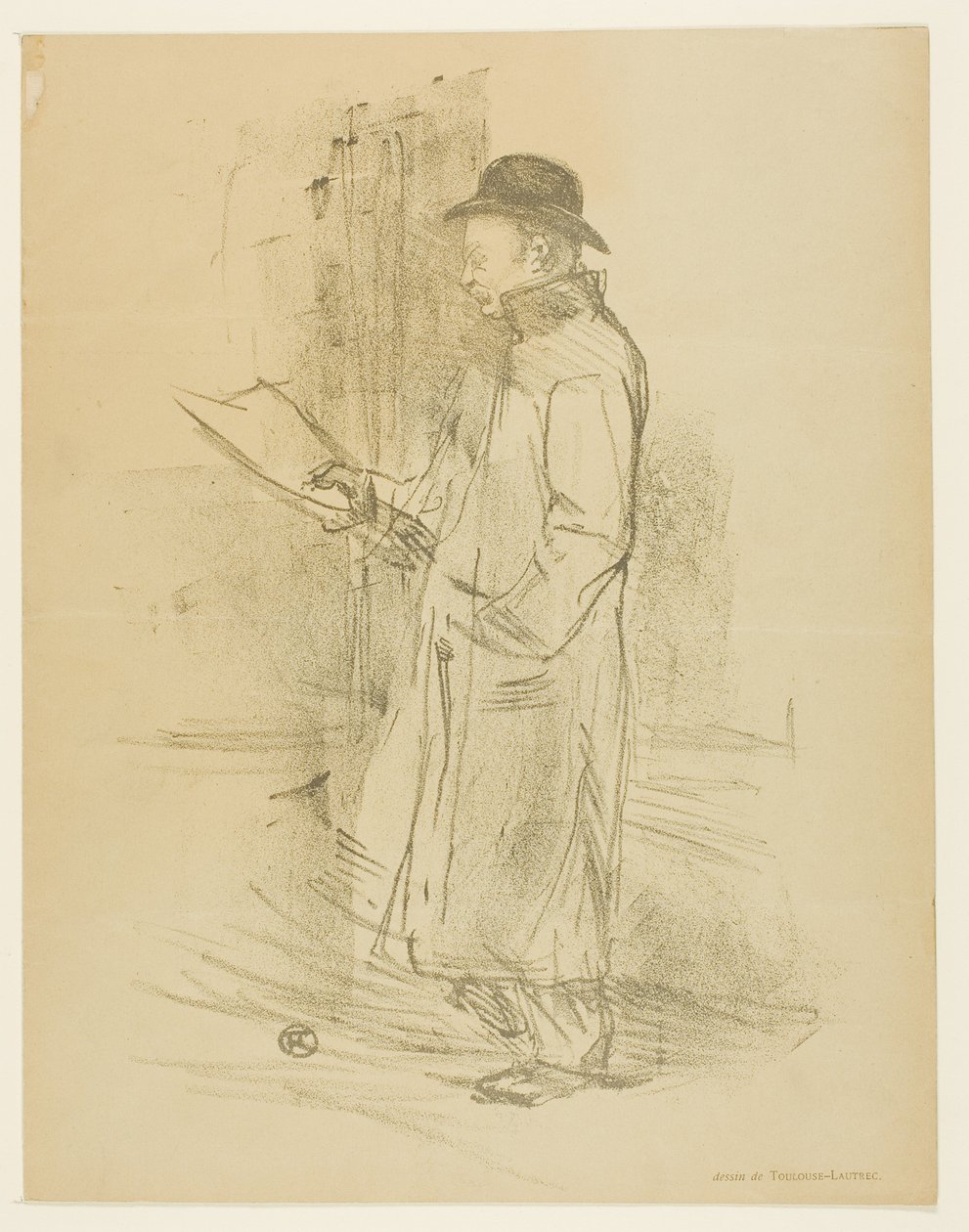 Program for the Gemier Benefit by Henri de Toulouse-Lautrec