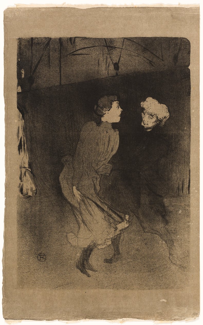 Rehearsal at the Folies-Bergère—Emilenne D