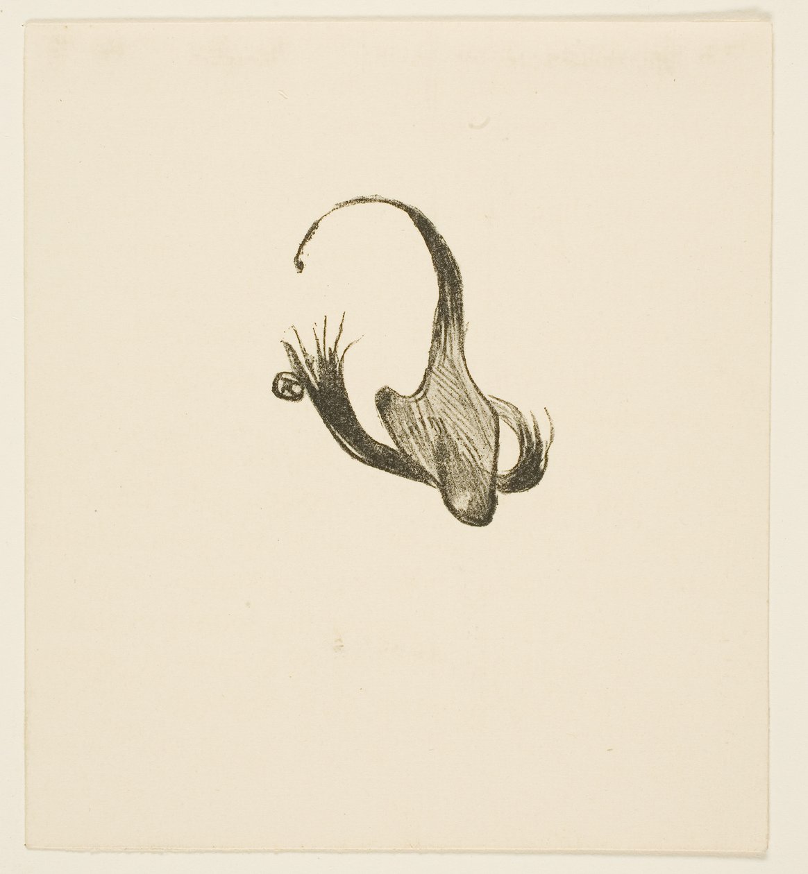Tailpiece from Au Pied du Sinaï by Henri de Toulouse-Lautrec