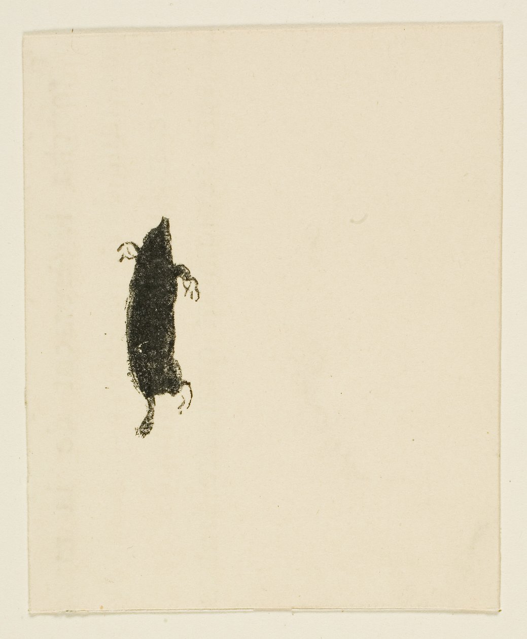 Tailpiece from Au Pied du Sinaï by Henri de Toulouse-Lautrec