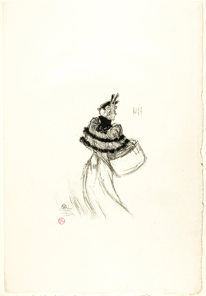 The Old Gentlemen by Henri de Toulouse-Lautrec
