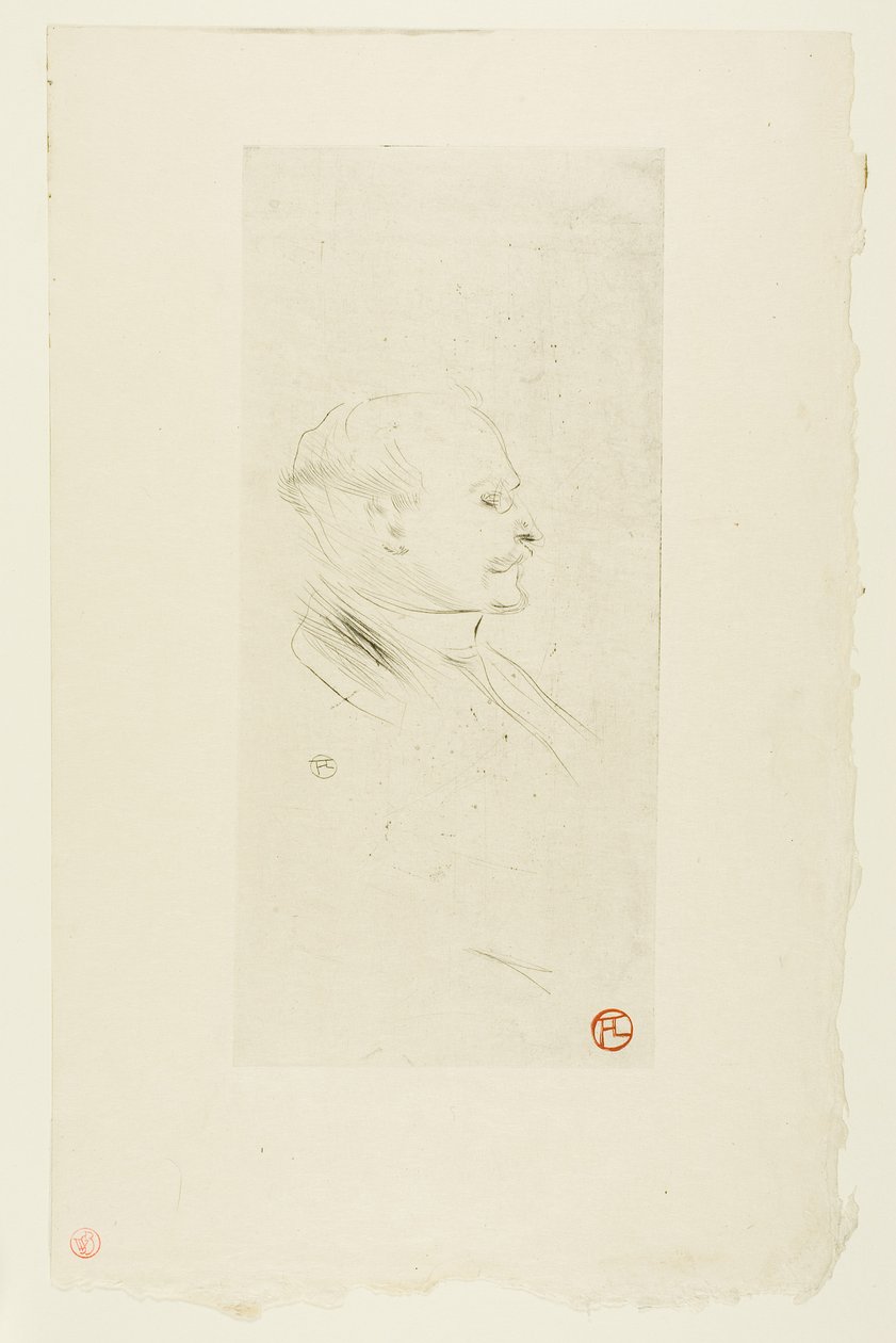 W. H. B. Sands, Publisher by Henri de Toulouse-Lautrec