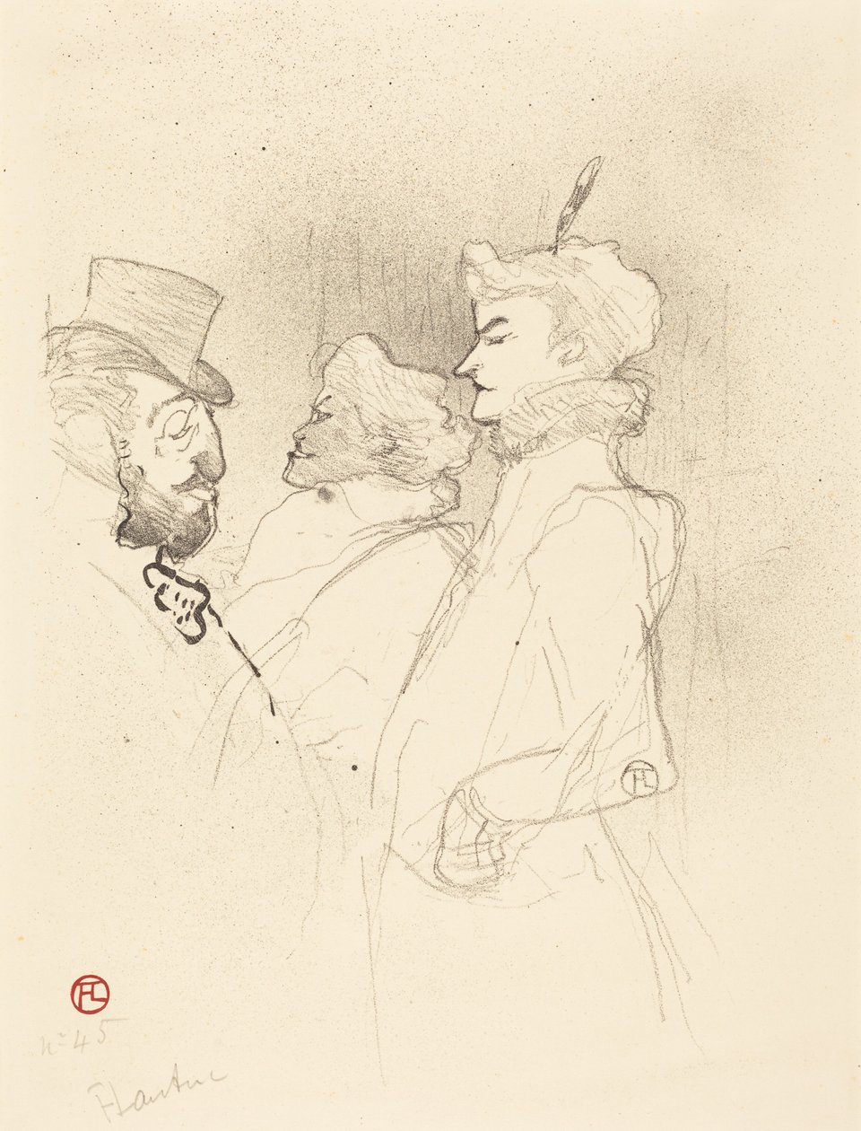 Why Not?...Once Is Not a Habit by Henri de Toulouse-Lautrec