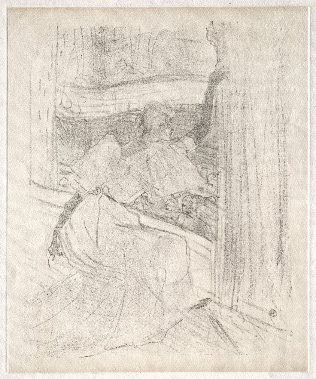 Yvette Guilbert: Greeting the Public by Henri de Toulouse-Lautrec