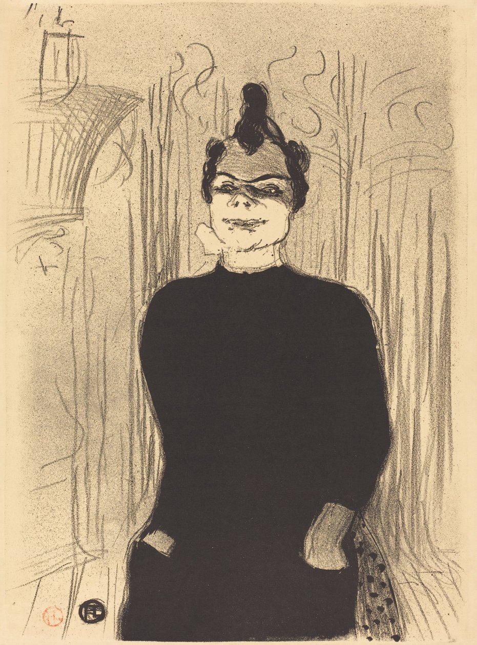 At La Gaiete Rochechouart: Nicolle by Henri de Toulouse-Lautrec