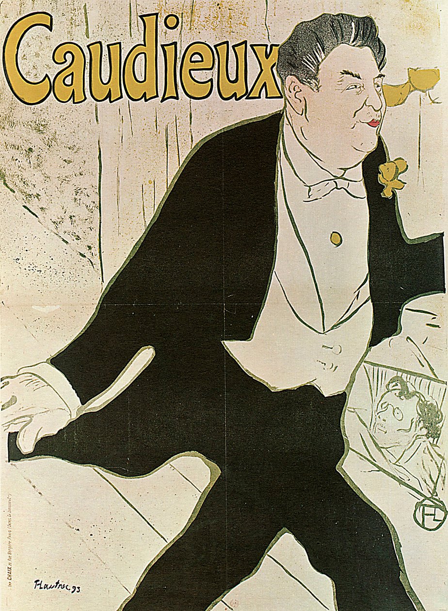 Caudieux by Henri de Toulouse Lautrec