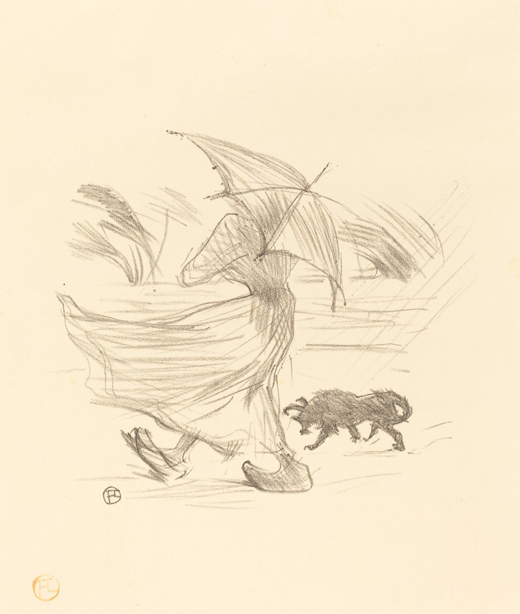 What the Rain Says by Henri de Toulouse Lautrec
