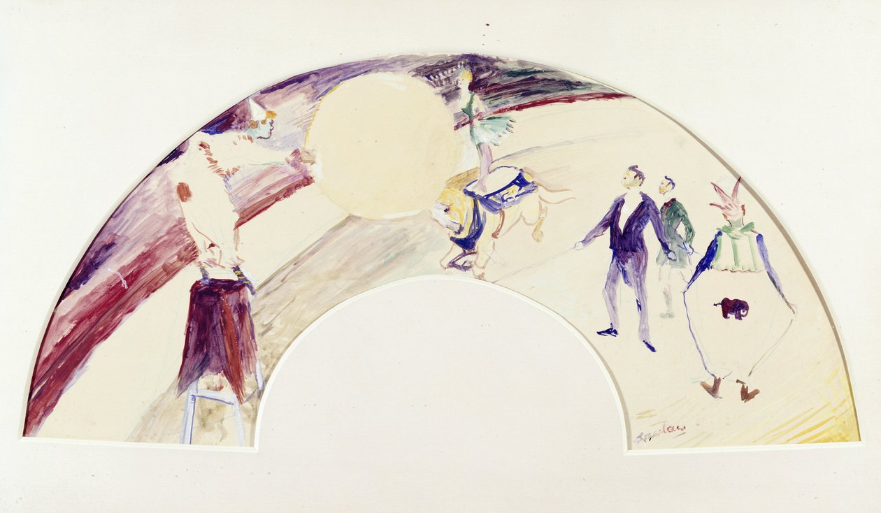 Circus Scene by Henri de Toulouse Lautrec