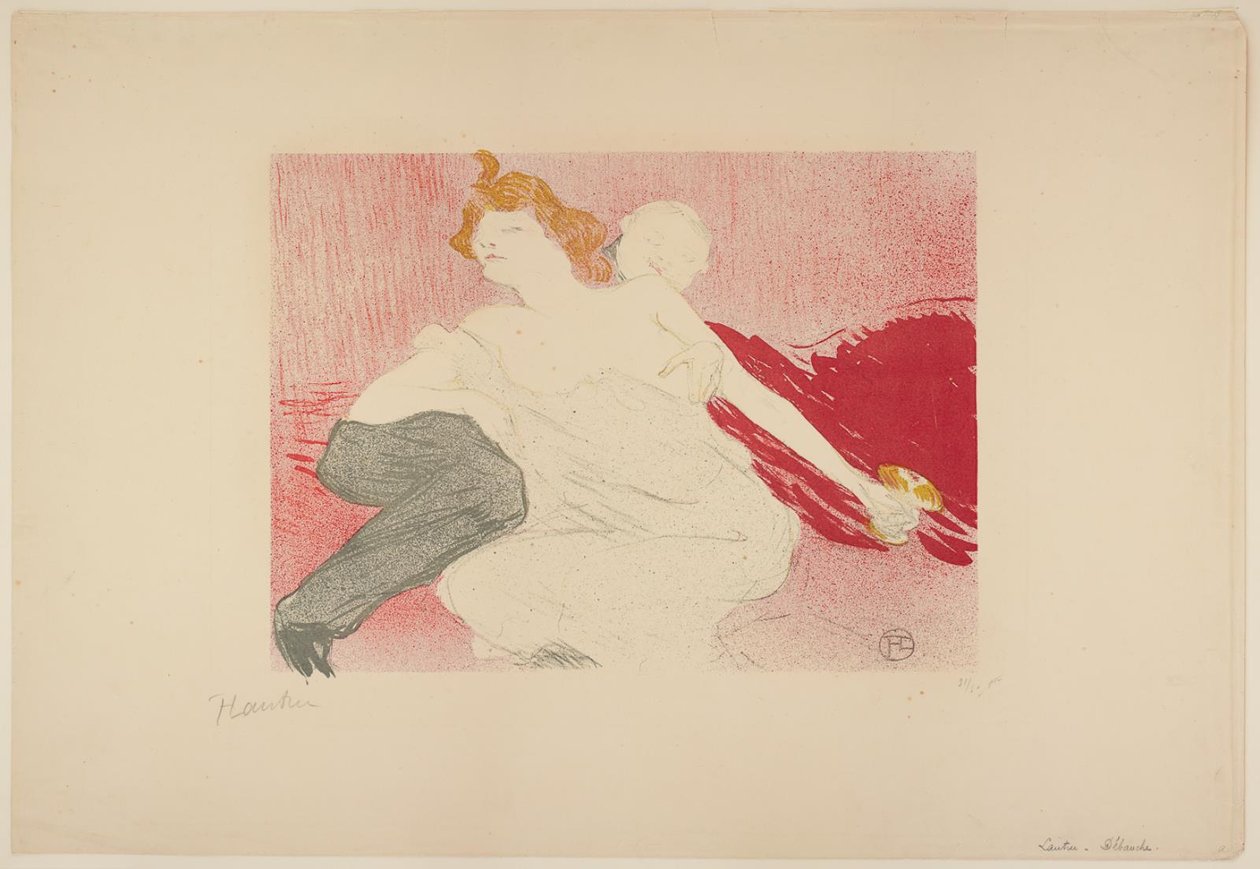 Debauchery by Henri de Toulouse Lautrec