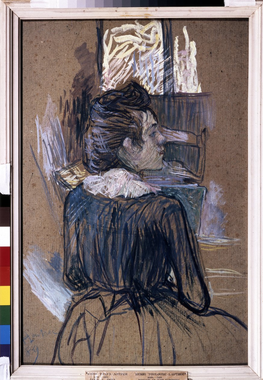 Woman at the Window by Henri de Toulouse Lautrec