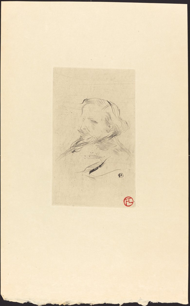 Francis Jourdain, 1898 by Henri de Toulouse Lautrec