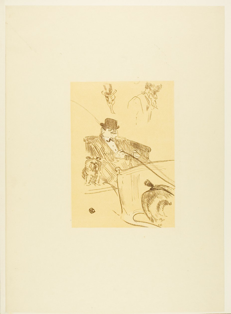 Good Morning Mr. Robin by Henri de Toulouse-Lautrec