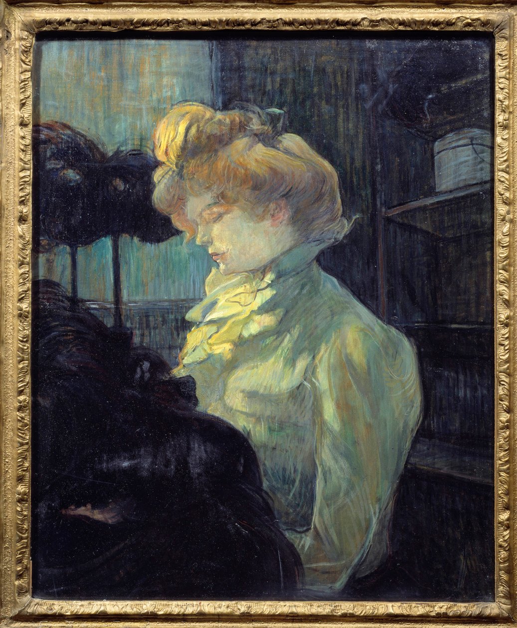 The Milliner by Henri de Toulouse-Lautrec
