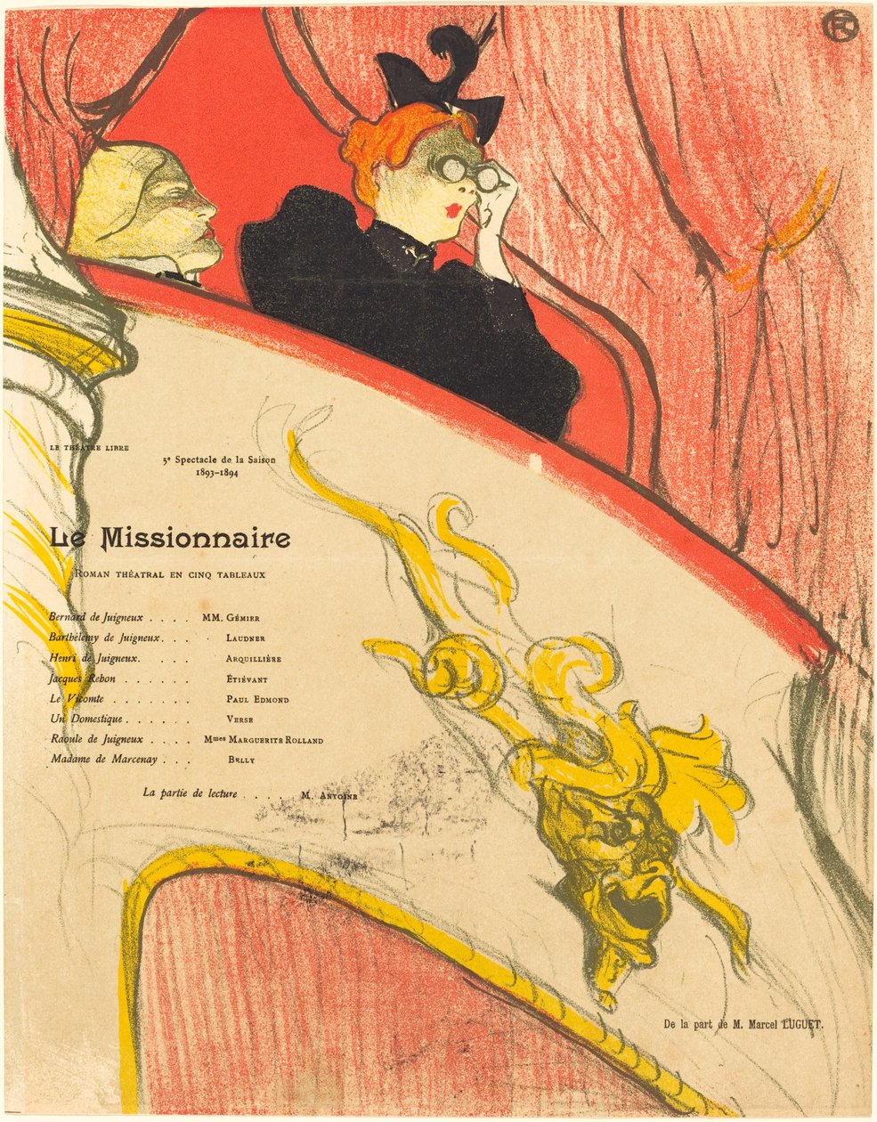 The Missionary by Henri de Toulouse Lautrec