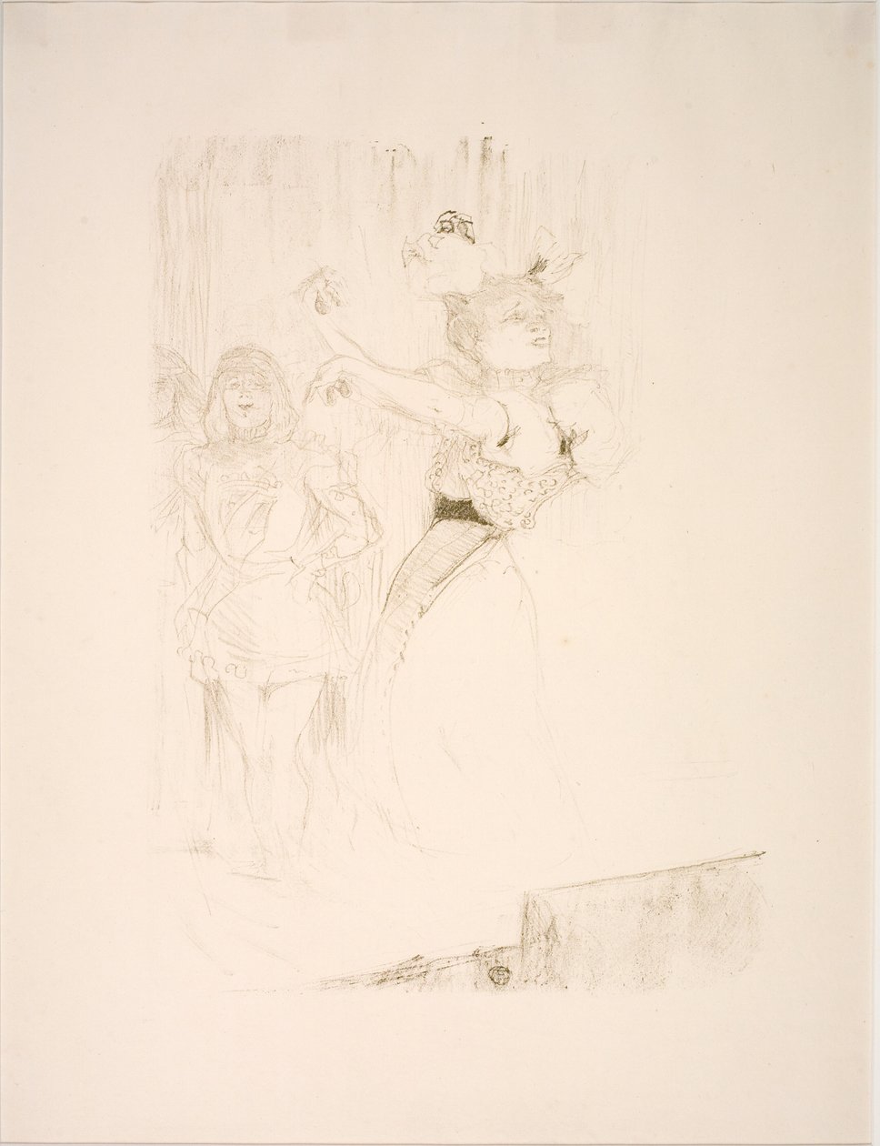 Lender Dancing the Bolero Step, in Chilpéric by Henri de Toulouse Lautrec